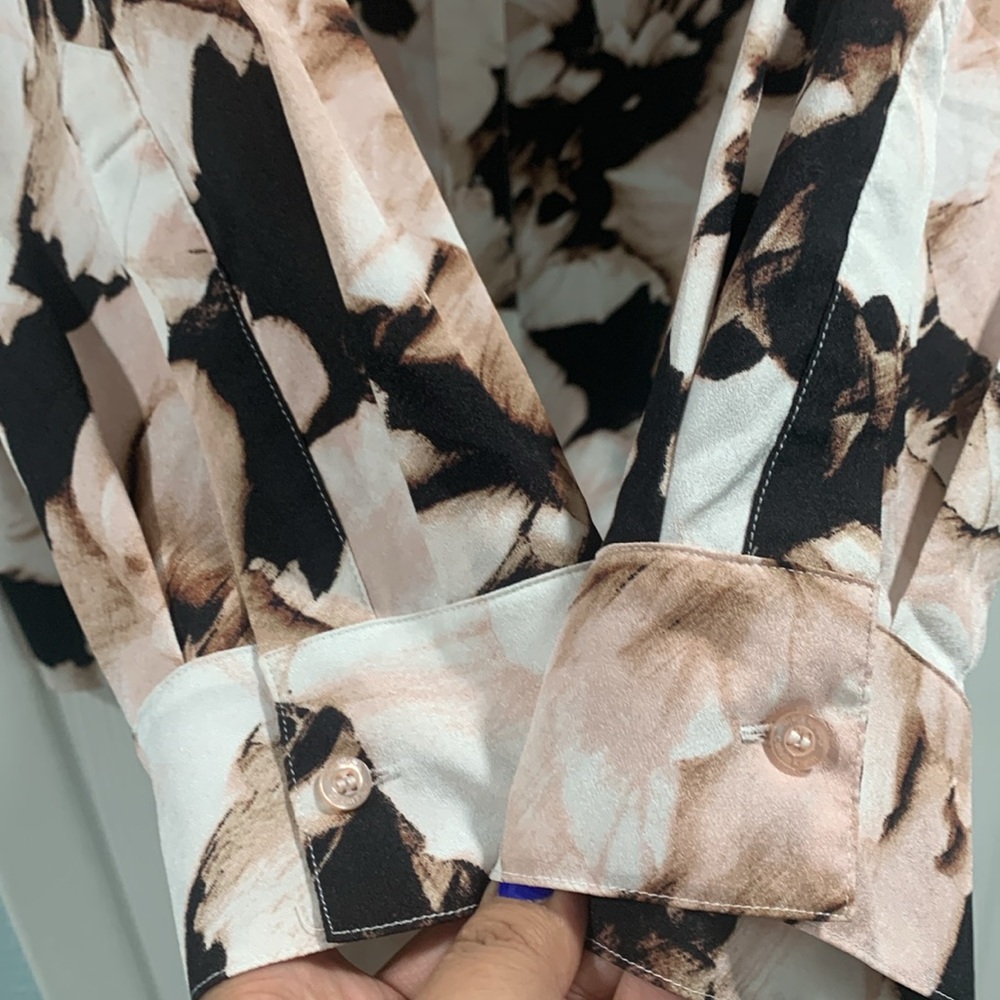 Calvin Klein Button Up Roll Tab Long Sleeves - Picture 7 of 8